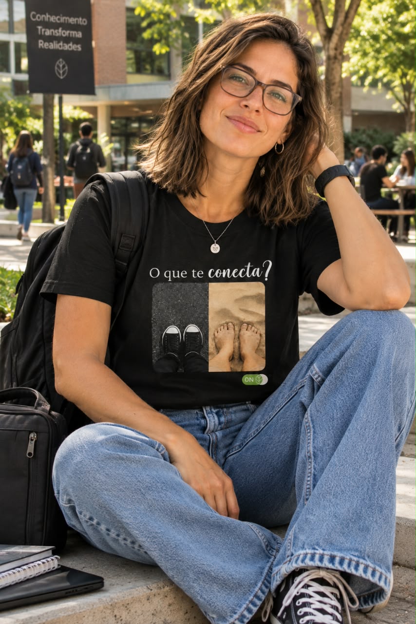 Camiseta O Que Te Conecta